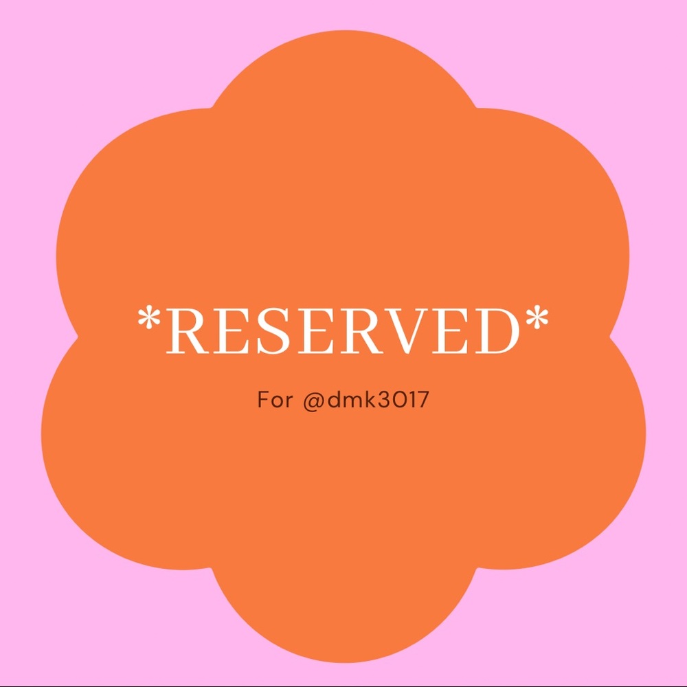 ⚡️ RESERVED @dmk3017 ⚡️